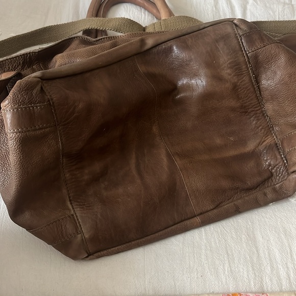 Free People Brown Leather Hobo Bag - Picture 2 of 4
